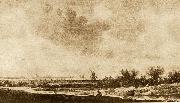 Jan van Goyen Hollandische Flachlandschaft. painting